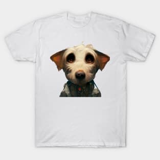 Sad Dog Watercolor T-Shirt